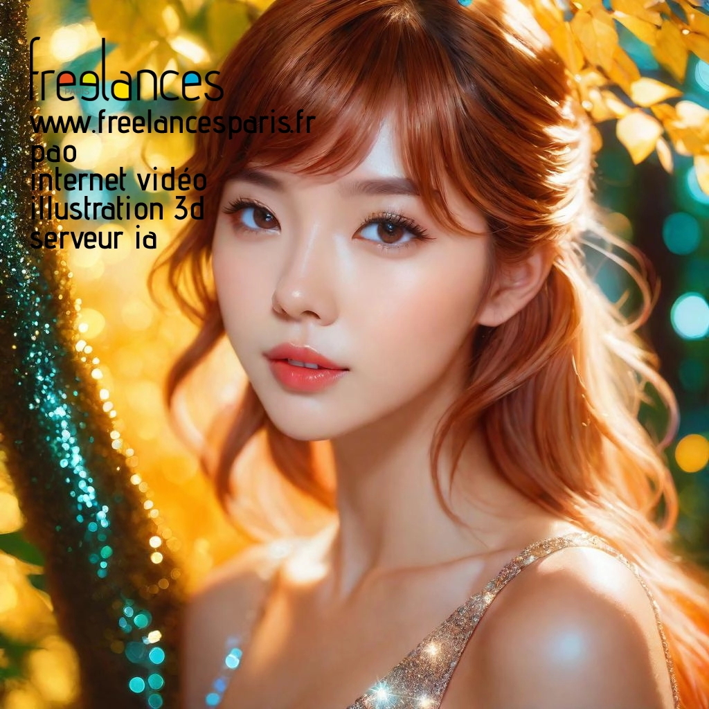 Pao mise en page internet vidéo illustration 3d serveur IA générative AI freelance paris studio de création magazines uzh93n40